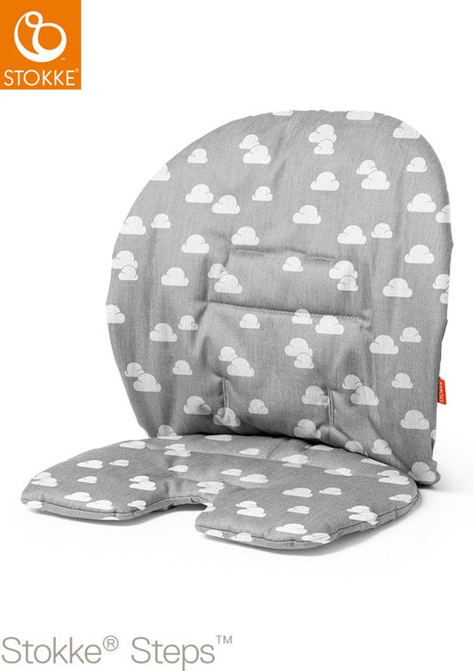 Coussin pour landau Stokke® Steps™ - Nuages gris