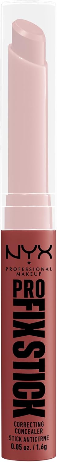 Nyx Professional Makeup Pro Fix Concealer Stick - Brick Red - Corrige les cernes et les imperfections - 13 x 13 x 110 mm