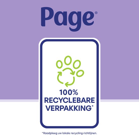 Page® papier hygiénique - Frais et apaisant (Care) - avec lotion de soin - 456 feuilles - 12 x 38 pièces - Emballage économique