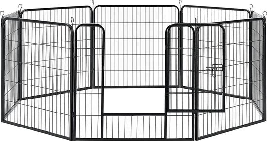 8-corner puppy run , dog kennel Ø 210 cm
