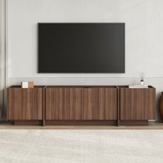 CALICOSY - Meuble TV 2 portes L 180 cm - ARVEN