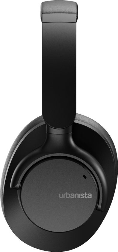 Casque supra-auriculaire sans fil Urbanista Valencia - Suppression active du bruit - Autonomie de 50 heures - Noir
