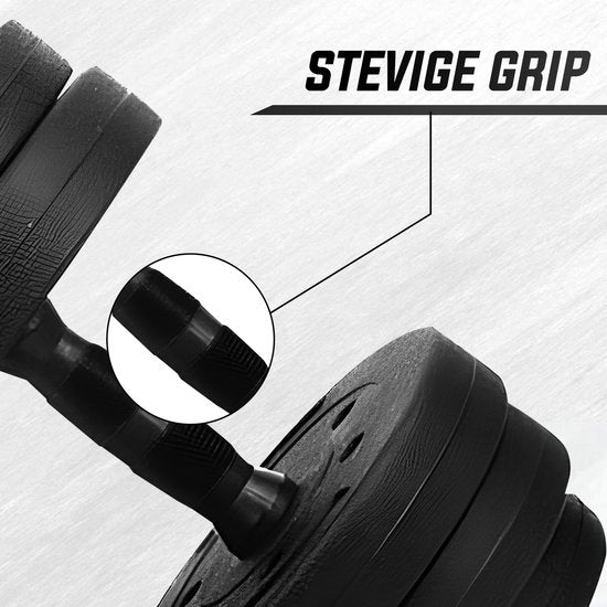 Fitby Dumbells - Haltères - Jeu de poids - Haltères réglables - Jeu d'haltères - Jeu d'haltères - 15 kg