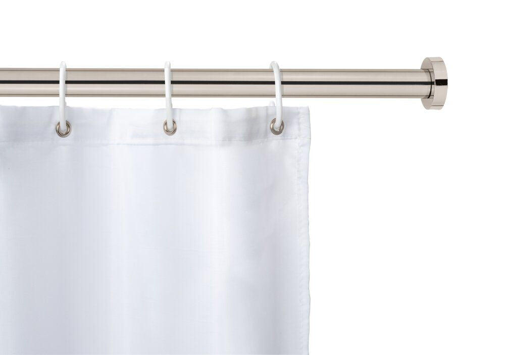 Barre de douche télescopique WENKO Luz, chrome - 70-115 cm - acier inoxydable