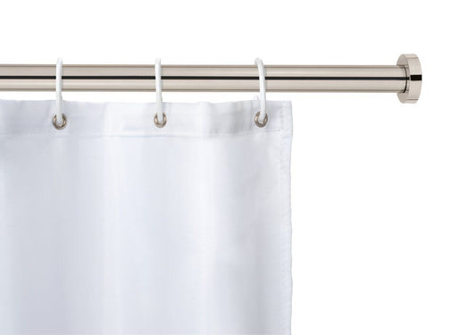 Barre de douche télescopique WENKO Luz, chrome - 70-115 cm - acier inoxydable