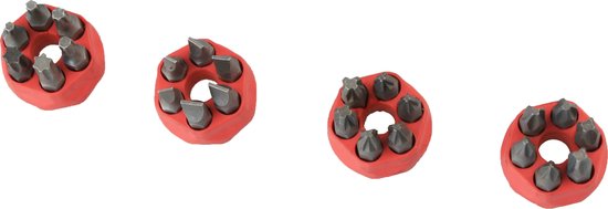 Tournevis à cliquet GS avec embouts 29 pièces - Tournevis à embouts | Jeu de tournevis avec Torx + Hex + Pozi