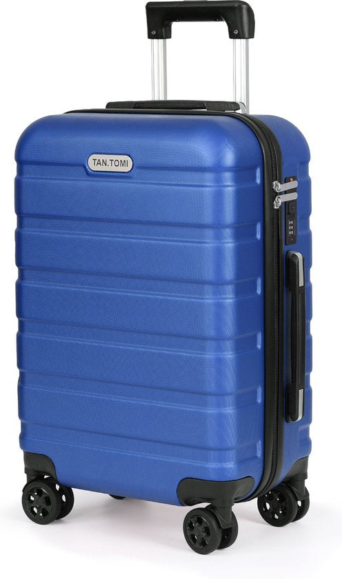 Valise cabine TAN.TOMI 41 L – Coque rigide en ABS – 4 roues – Serrure à combinaison