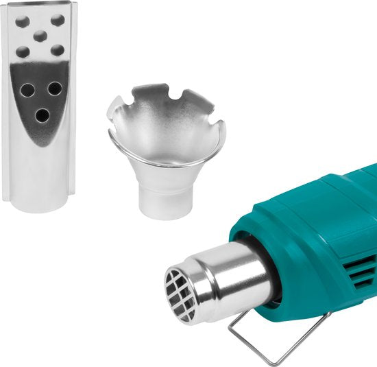 VONROC Brûleur électrique de mauvaises herbes - 2000W - Buse de barbecue incluse