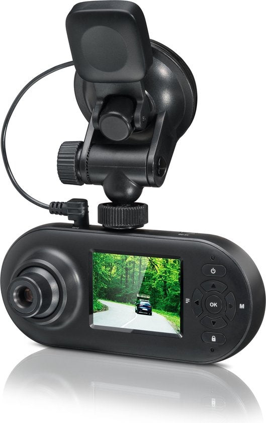 Dashcam MDC500GW - caméra double face - capteur G - GPS