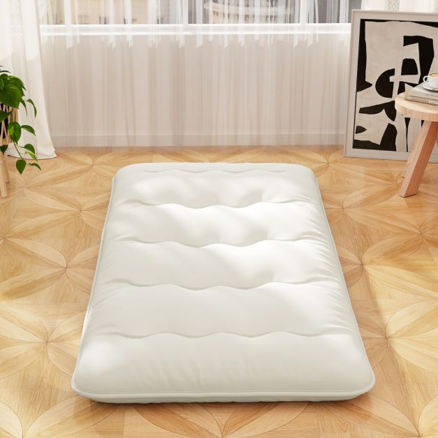 Coast Floor Mattress - Pliable - Lavable - Microfibre - 203 x 137 x 10 cm - Beige
