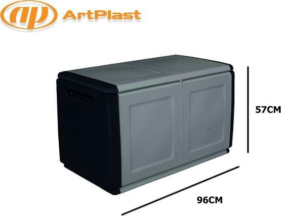 Artplast Cube 57x96x53 Cm Coffre Transparent