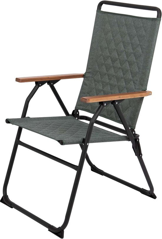Bo-Camp - Industrial - Chaise pliante - Segrell - Aluminium - Vert
