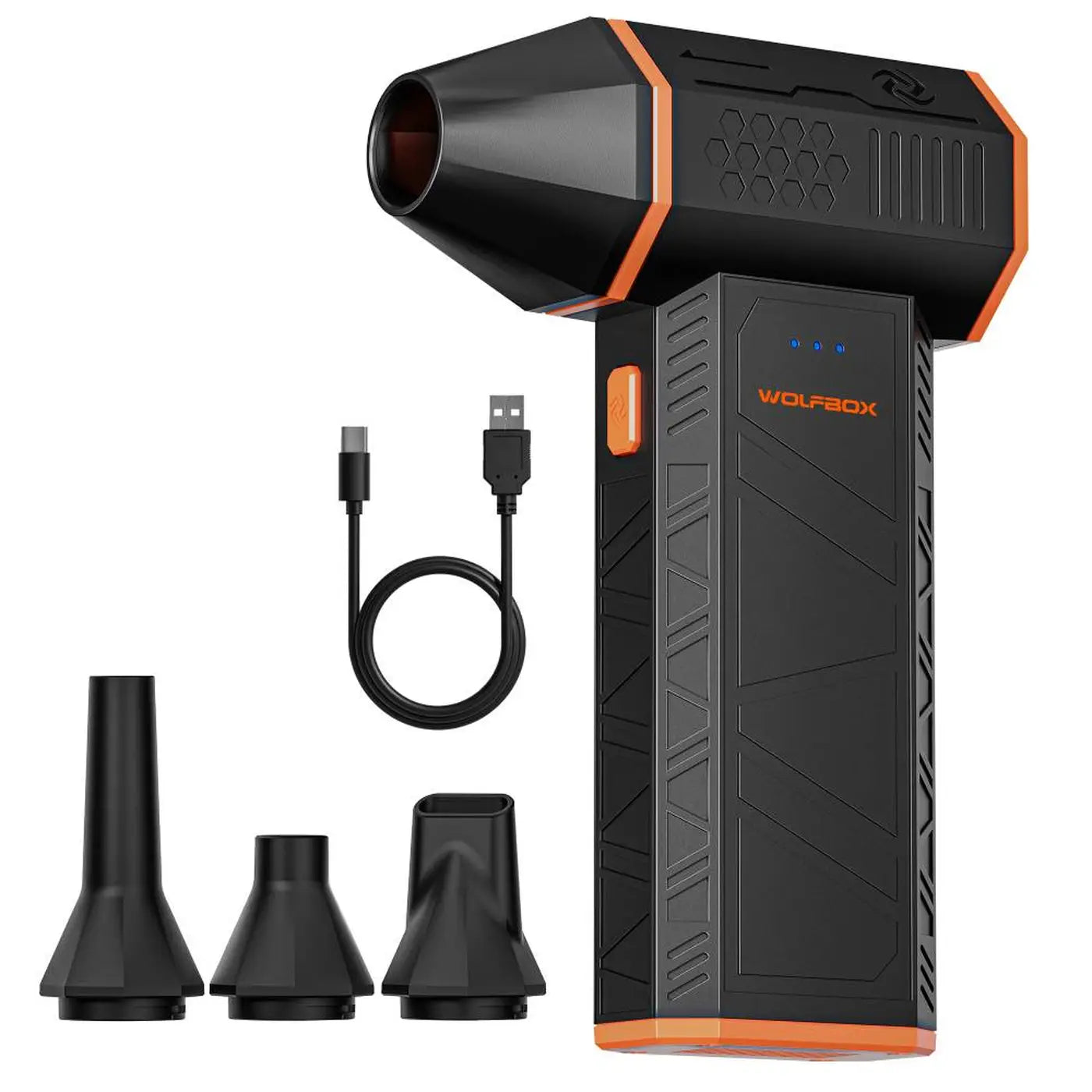 Souffleur électrique Wolfbox MF50 - 8,6 x 13 cm - 110 000 tr/min - 3 vitesses