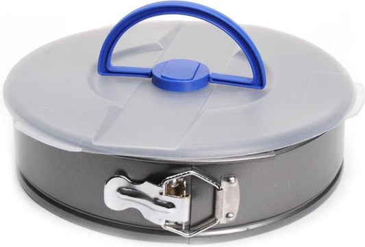 Moule à charnière Alpina - Ø 26 cm - Revêtement antiadhésif - avec couvercle