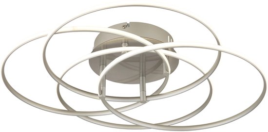 Globo - plafonnier - KOMBOS - acier - métal - Ø 52 cm - LED - 67355-55N
