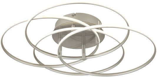 Globo - plafonnier - KOMBOS - acier - métal - Ø 52 cm - LED - 67355-55N
