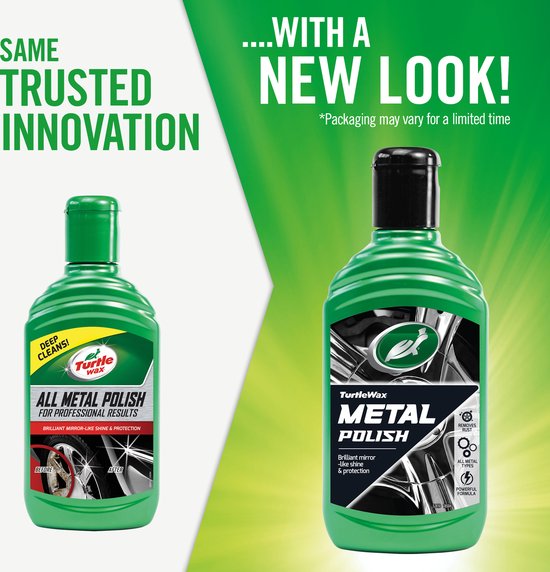 Turtle Wax 52853 GL All Metal Polish 300ml - Nettoyant pour métaux