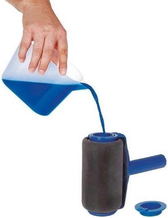Paint Runner - un rouleau à peinture sans coulures, équipé d'un réservoir de peinture