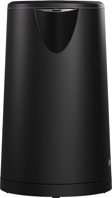 KitchenBrothers Bouilloire - 1,7L - Avec contrôle de la température - Électrique - Fonction maintien au chaud - Affichage - Double paroi - Cool-touch - 2200W - Noir