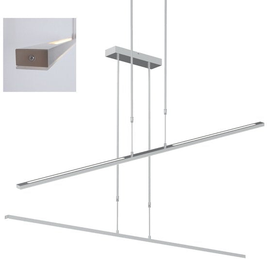 Lampe suspendue Steinhauer Zelena LED - Acier