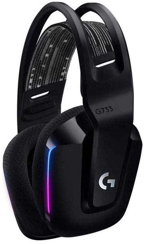Logitech G733 LIGHTSPEED - Casque de jeu sans fil - PS5/PS4 et PC - Noir