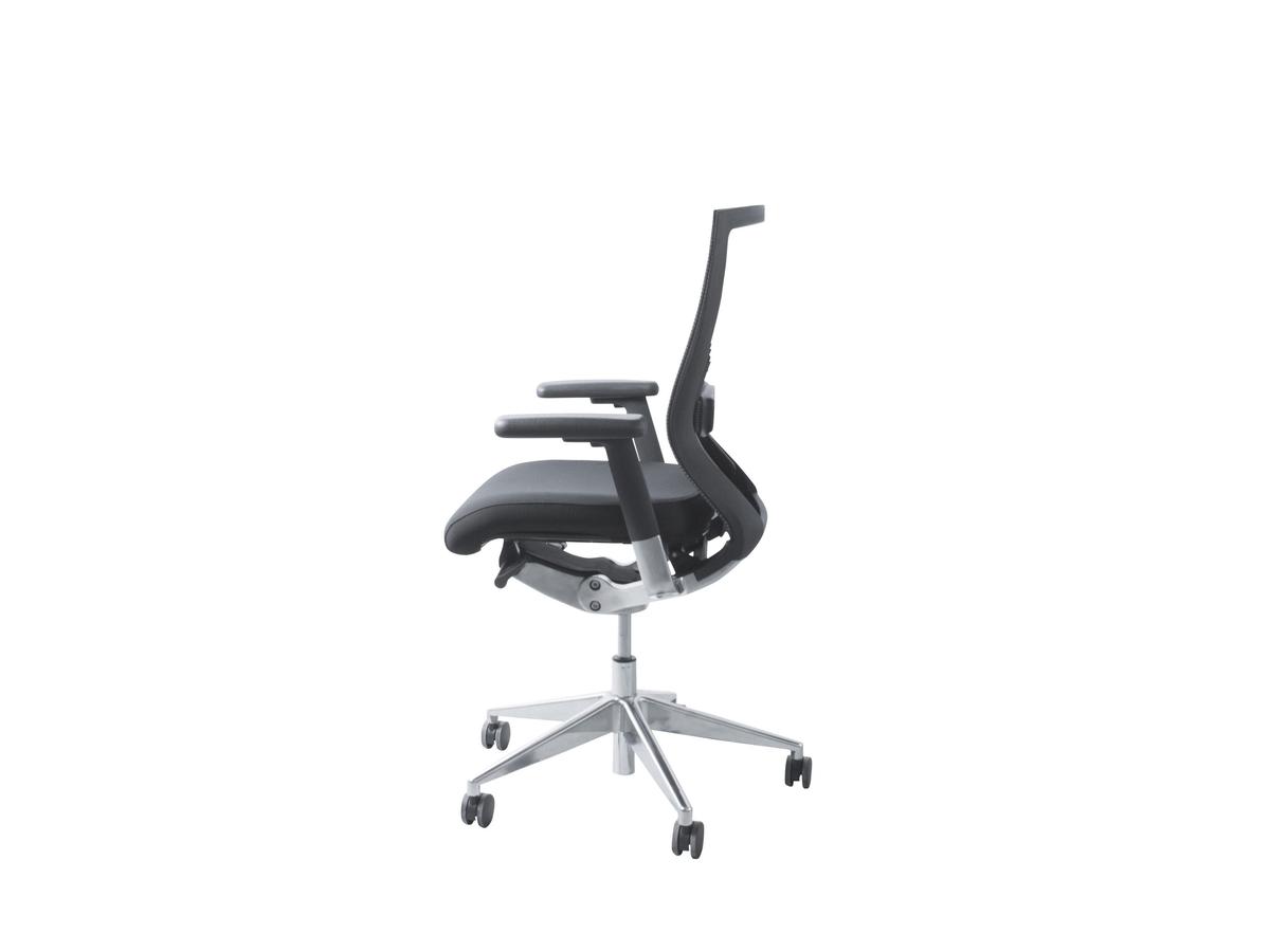 Chaise de bureau Schaffenburg Série 15 - Confort ergonomique - Noir