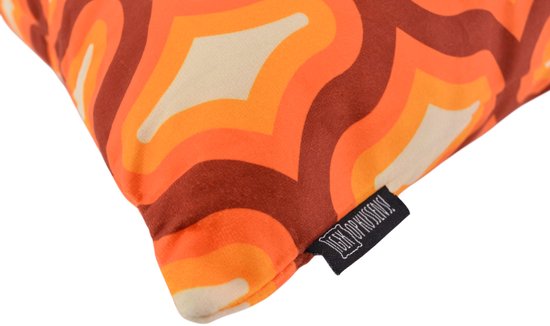 Coussin décoratif style rétro n° 12 | 45 x 45 cm | Coton/polyester