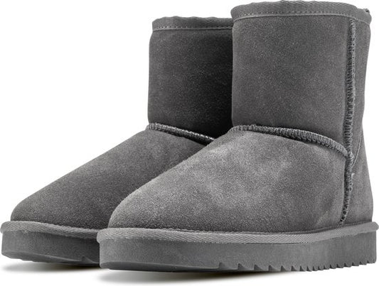 Chaussons Femmes - Comfeet - Antidérapant - Semelle en mousse à mémoire de forme - Taille 42 - Gris