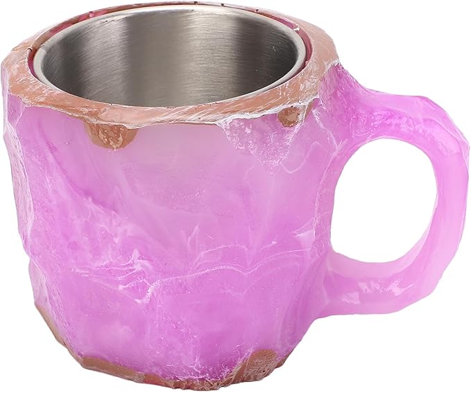 Tasse effet cristal - Mug élégant et original - Rose