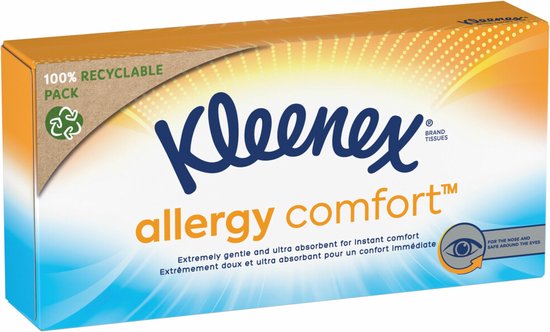 Mouchoirs Kleenex Advantage box Allergy Comfort 56 pièces