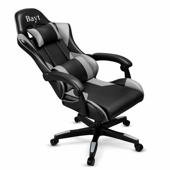 Bayt Gaming Chair - Chaise de jeu - Chaise de bureau ergonomique - Noir - Réglable