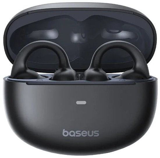 Baseus Bowie MC1 | Écouteurs à pince | Écouteurs ouverts | Écouteurs de sport | Adaptés à la course à pied, au cyclisme, aux voyages, etc. | Étanche IP57 | Écouteurs sans fil | Noir
