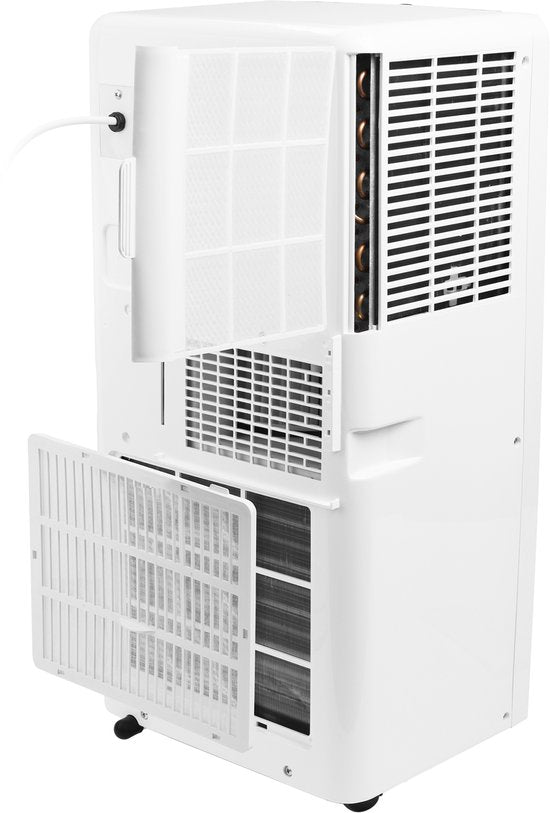 Climatiseur mobile Tristar AC-5531 10 500 BTU – Climatiseur, ventilateur et déshumidificateur 3-en-1 – Pour des pièces jusqu'à 38 m² – Minuterie et télécommande – Blanc