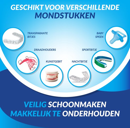 Numsy Denture Cleaning Tablets - Nettoyer les prothèses dentaires - Dents - 30 pièces