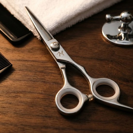 ProTrue Barber Set - 12 Piece Hair Scissors Set - Barber Scissors - Thinning Scissors - Coupe Scissors