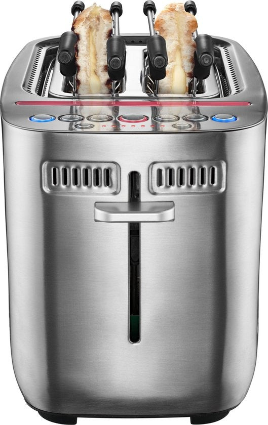 Solis Sandwich Toaster 8003 Grille-pain - Appareil à croque-monsieur - Silver
