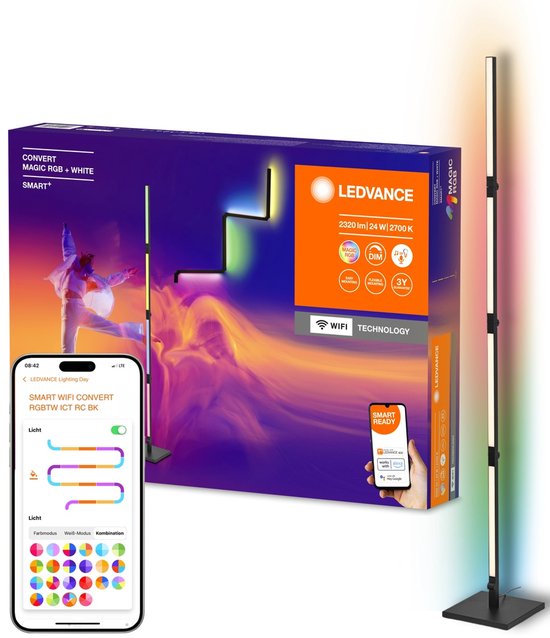 LEDVANCE SMART+ WiFi CONVERT lampadaire, 24W, 2320lm