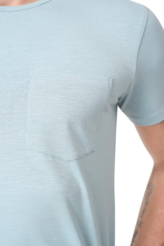 T-shirt Mario Russo - T-shirts hommes - Coton - L- Arona