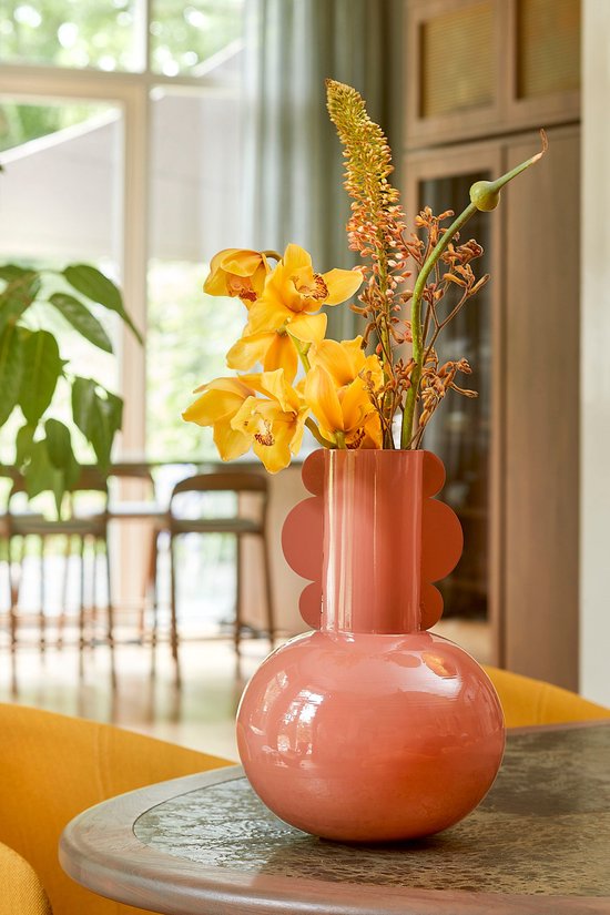 Mica Decorations Vase Boyd - H36 x Ø25 cm - Métal - Terra