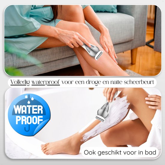 Sansbeauté® 7 in 1 Ladyshaves for Women - Face - Underarms - Legs - Epilator - Trimmer for Women & Ladies - Bikini trimmer Ladies - Shaver Woman
