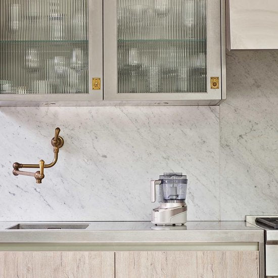 Cuisinart Mini Prep Pro Robot de cuisine sans fil RMC100E - Mini robot de cuisine - 350W - 900ml - Perle givrée