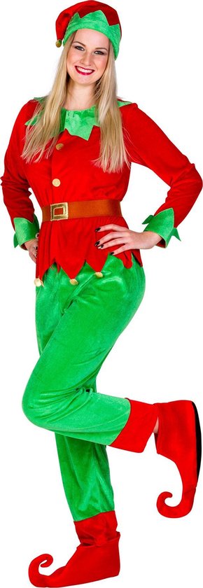 dressforfun - Costume Femme Elfe de Noël L - robe costume costume halloween déguisement fête carnaval costume fête - 300292