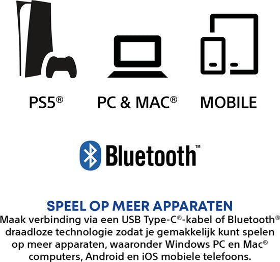 Manette sans fil Sony PS5 DualSense - Blanche