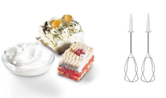 Bosch MFQ36460 ErgoMixx - Batteur à main - Bol inclus - 450 W - Blanc