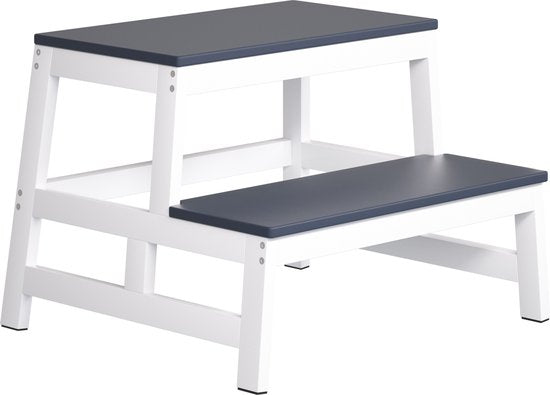 Tour d'apprentissage Spielwerk - à partir de 2 ans avec planche jusqu'à 100kg - Gris pin
