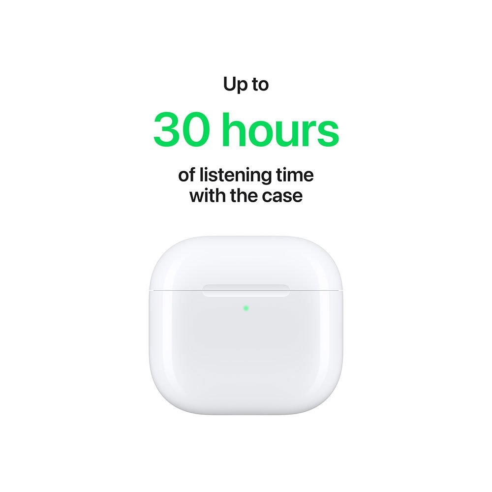 Apple AirPods 4ème génération avec annulation active du bruit - USB-C - blanc