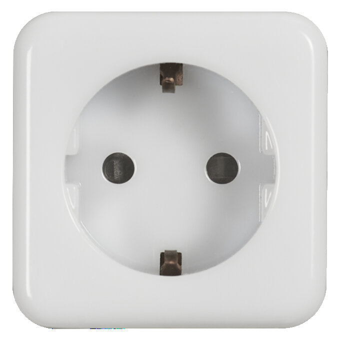 Ledvance - SMART+ WiFi Nightlight Plug EU - Prise intelligente avec veilleuse et compteur d'énergie - Blanc
