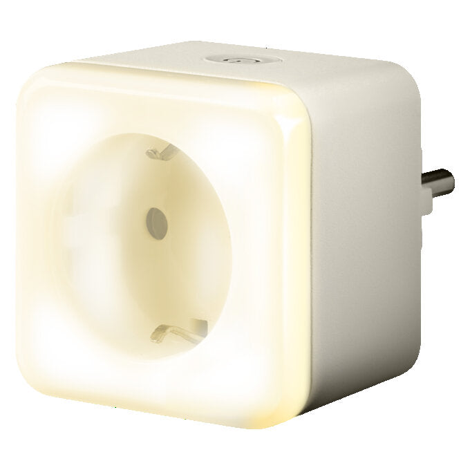 Ledvance - SMART+ WiFi Nightlight Plug EU - Prise intelligente avec veilleuse et compteur d'énergie - Blanc