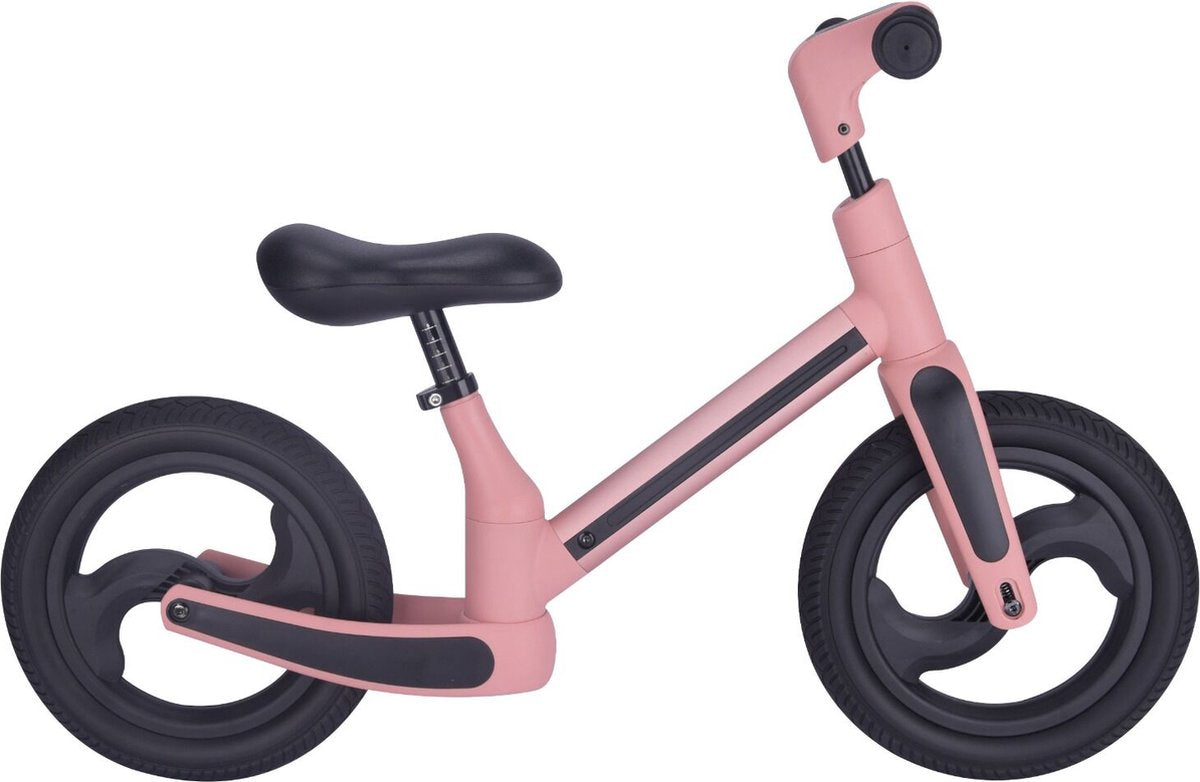 Vélo d'équilibre Topmark Manu - Pliable - Selle et guidon réglables - Rose