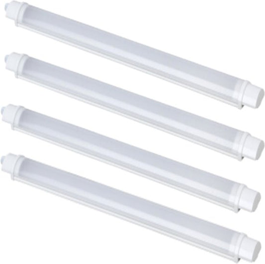 4-PACK Barres lumineuses fluorescentes LED's Light set 120 cm - Convient pour tous les espaces intérieurs et humides - IP65